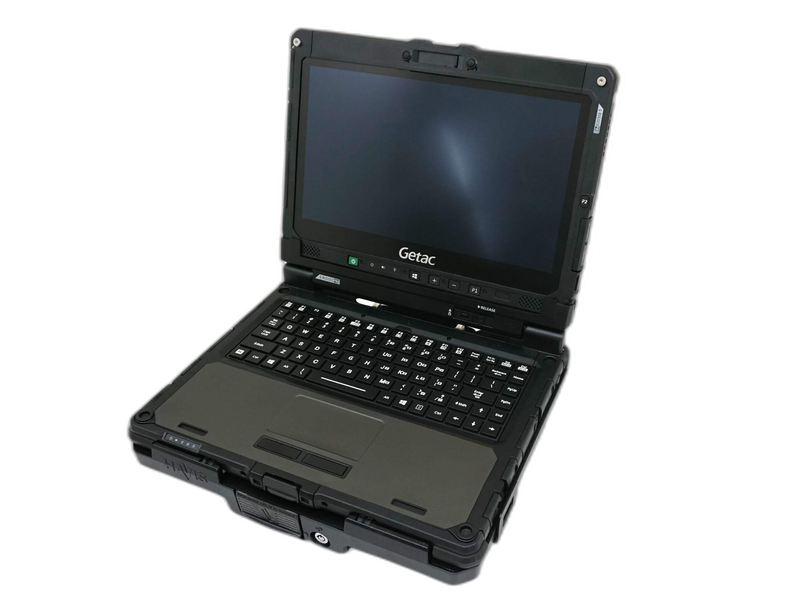 Package – Docking Station For Getac K120 Convertible Laptop With External Power Supply with Bare Wire, Power Supply Mounting Bracket & Screen Support