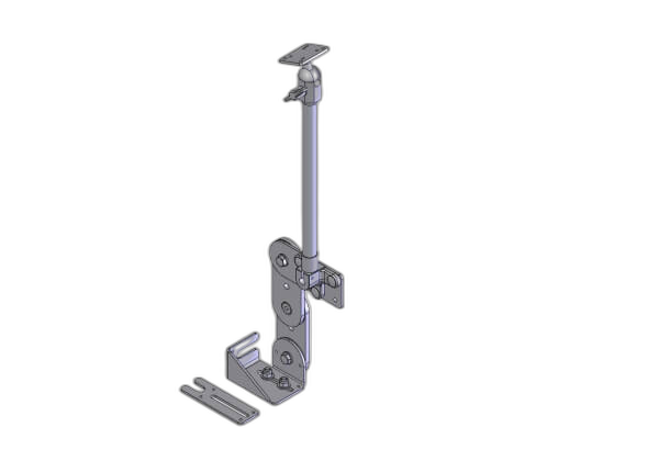 Flex Arm Package Including Flex Arm And Mount For Universal Seat Bolt Mounting