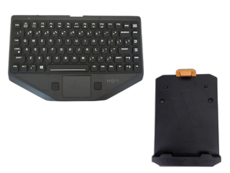 Package – Rugged Keyboard With Mount (No Emergency Key)