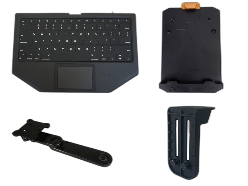 Premium Package – Havis Rugged Apple Keyboard With Mount
