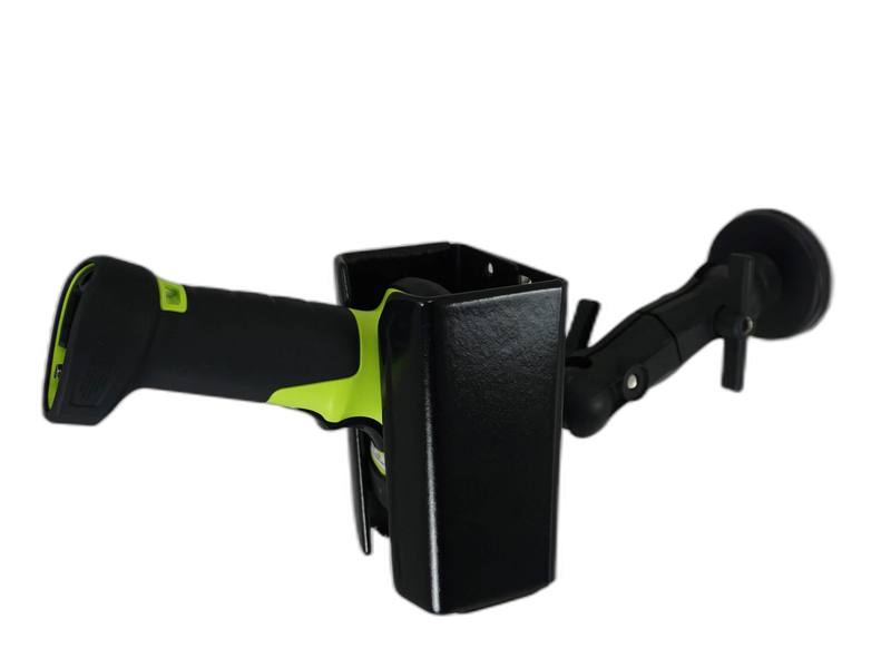 Heavy-Duty Magnetic Mount with Barcode Scanner Cradle