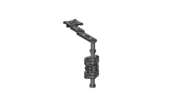 Package – Swivel Arm & Side Pole Mounts With 6″ Base, 3″ Extension