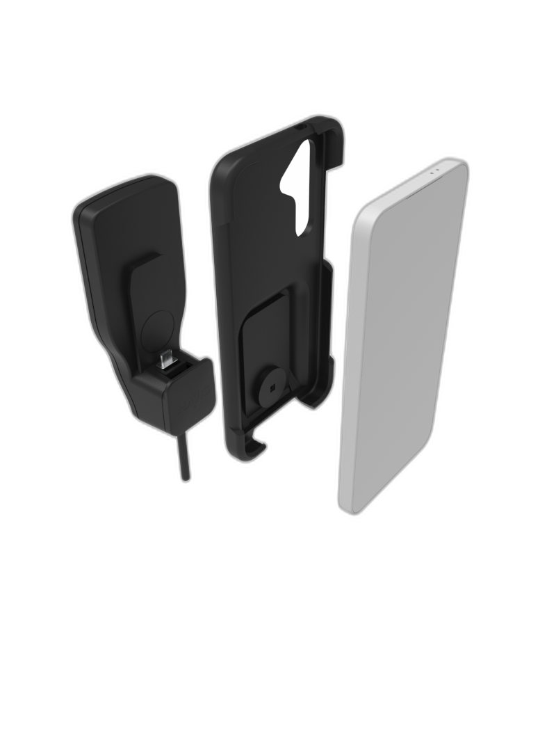 Package – PD-1001 Havis Rugged Phone Dock & PD-A-1000-CGS24-S25 Phone Case for Samsung Galaxy S24 & S25