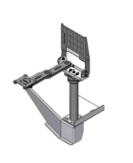 Standard Tablet Pedestal Mount Package for 2018-2023 Chevrolet Traverse