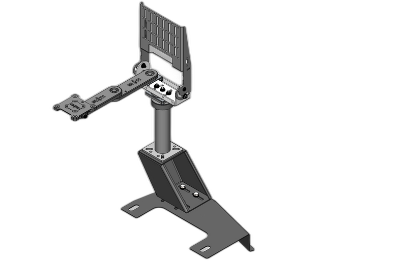 Standard Tablet Pedestal Mount Package for 2020-2025 Ford Interceptor Utility and Ford Retail Explorer