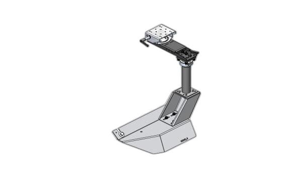 Standard Pedestal Mount Package for 2019‐2025 Ram 1500 Pickup Truck (5th gen- Body Code DT)
