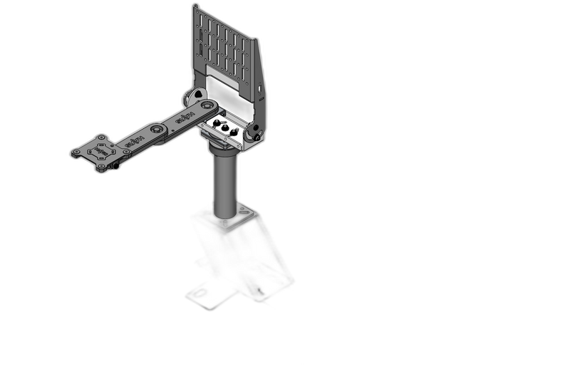 Standard Tablet Pedestal Mount Package for 2020-2026 Ford Escape, 2021-2026 Ford Bronco Sport & 2022-2026 Ford Maverick