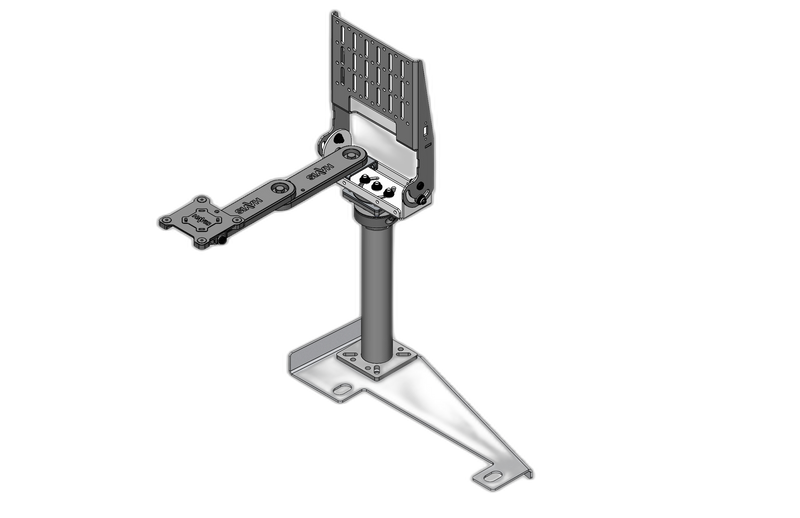 Standard Tablet Pedestal Mount Package for 2021-2024 Ford Mustang Mach-E