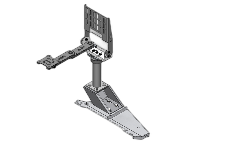 Standard Tablet Pedestal Mount Package For 2016-2023 Toyota Tacoma