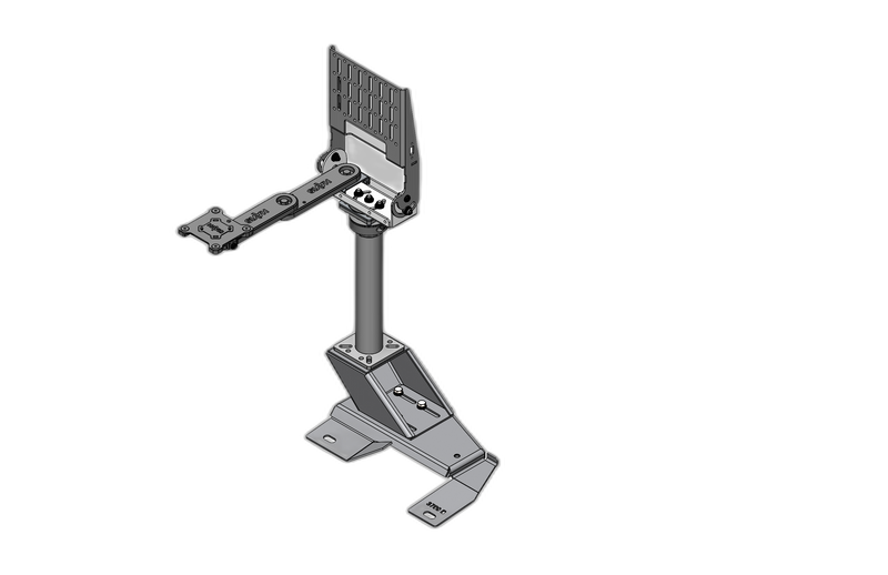 Standard Tablet Pedestal Mount Package For 1997-2025 Ford E-350 & E-450 Van