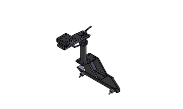 Standard Pedestal Mount Package for 2013-2024 Ram 1500 Special Services Police Truck, Tradesman & 1500, 2500 & 3500 Retail Pickup and Ram 4500/5500 Chassis Cab Truck with DS trim level (known as “Classic” Body style)