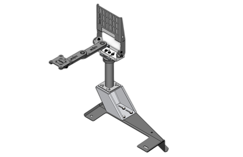 Standard Tablet Pedestal Mount Package For 2011-2023 Dodge Charger, 2014-2020 AWD Charger & Chrysler 300
