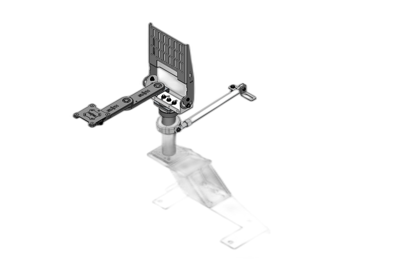 Standard Tablet Pedestal Mount Package for 2014-2023 Ford Transit Connect