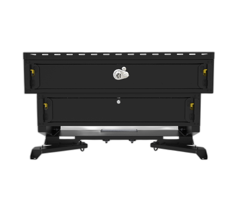 Premium 2-Drawer – Wide Top, Standard Bottom Package with Push-Button Combination Lock for 2020-2025 Ford Interceptor Utility