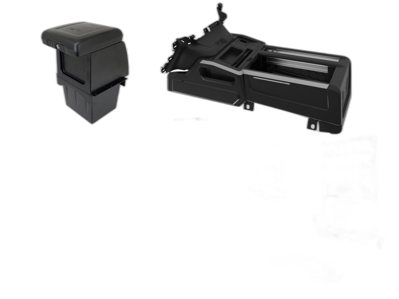 Package – Wide VSX Console with Front Printer Mount for Tablet Docking Stations for 2025 Chevrolet Tahoe PPV & SSV