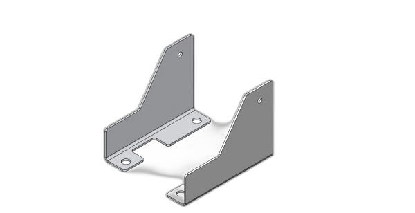 Adapter Kit for Pro-Gard Partition to Havis TTP or Storage Drawer Mount in 2020-2025 Ford Interceptor Utility