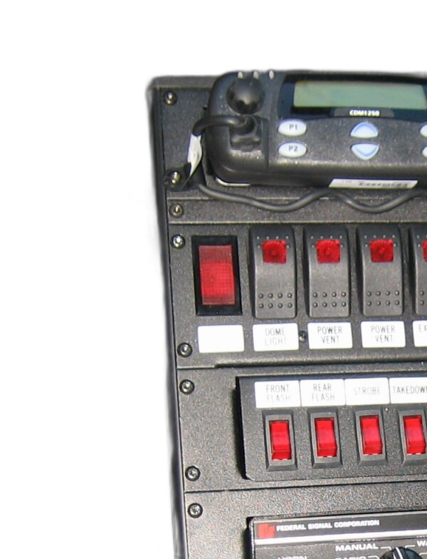 Prisoner Transport Compartment Door Activated Buzzer Option