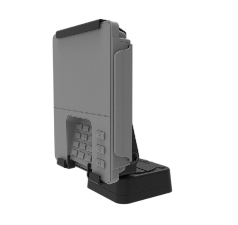Square Base Metal Stand for 75mm VESA & Equinox Luxe 8700x Payment Terminals