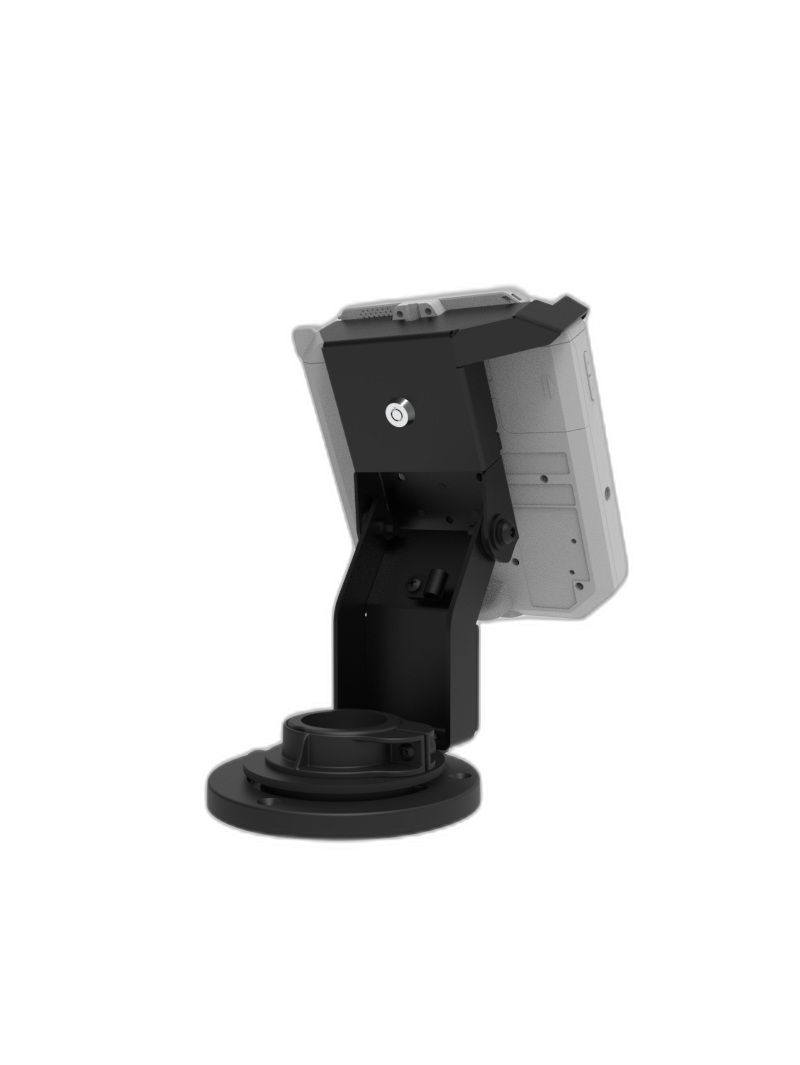 Round Base Locking Swivel Stand with Anti-skimming Capable for Ingenico RX7000