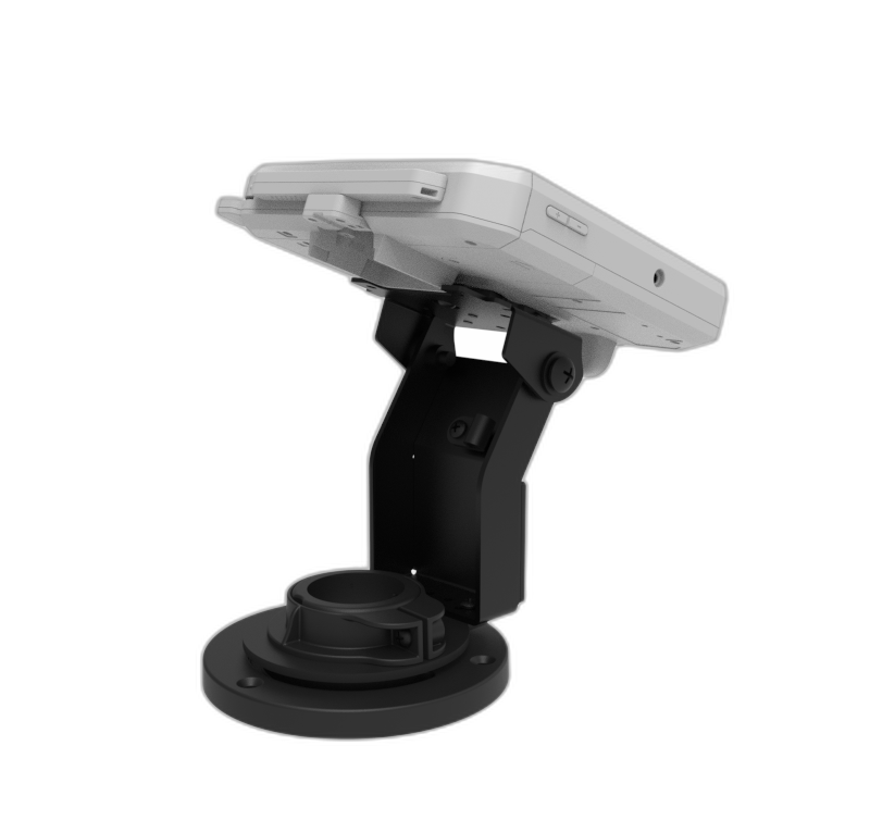 Round Base Swivel Stand, Locking & Anti-skimming capable for Ingenico RX7000