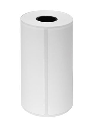 3in x 1in White Premium Direct Thermal Label, Die-Cut with Gap