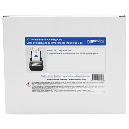 3in x 6in Thermal Print Cleaning Card