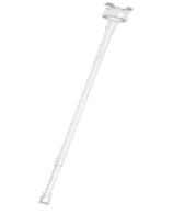 SBP-302CMASW - Swivel Joint + Telescopic pendant mount (white) (L)