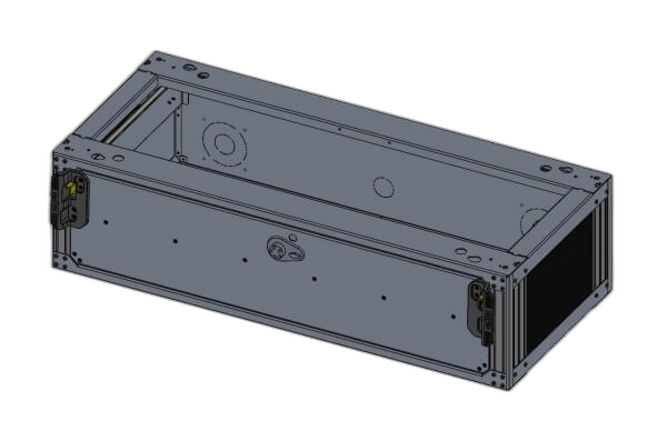 Large Height Wide Storage Drawer with Push-Button Combination Lock