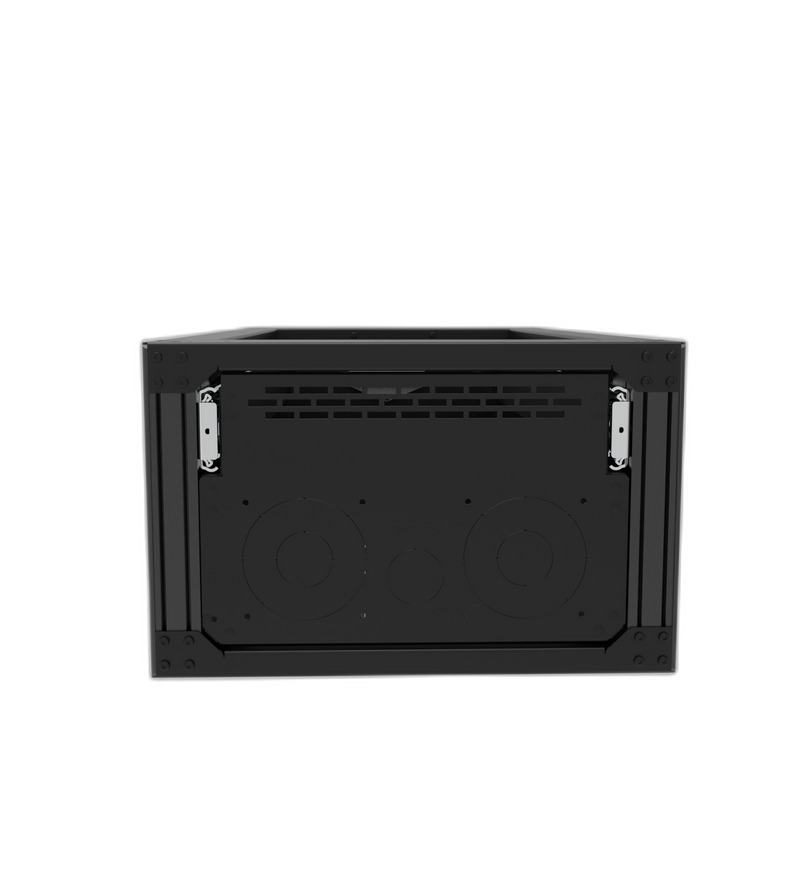 Small Dual Drawer with Push-Button Combination Lock