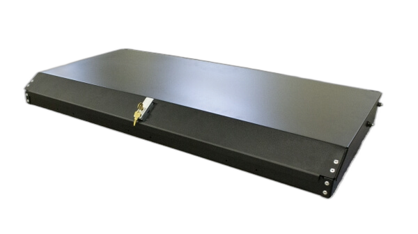 Hinged Lid Drawer Topper with Medium-Duty Slam Latch