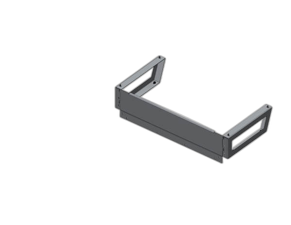 7″ Riser Kit for Modular Storage Drawer in 2011-2025 Dodge Durango