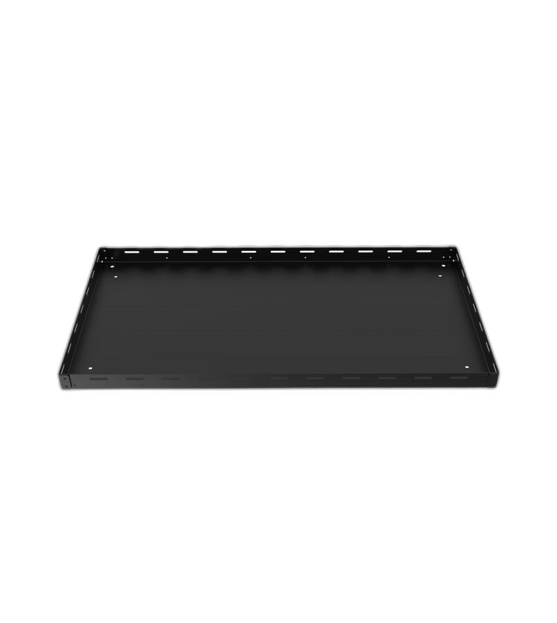 Storage Bin with bungee lip for small drawer section