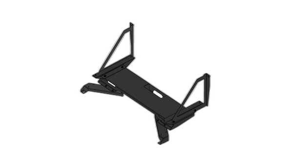 Storage Drawer Mount for 2020-2025 Ford Interceptor Utility with Havis Standard K9