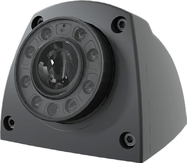 Side-View Camera, 720p, IP69K, 8 IR LEDs (Incl. 5m B Cable)
