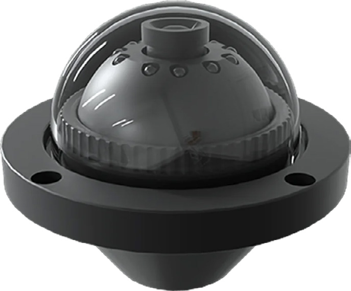 Mini Dome Camera, 720p AHD, IP66, 10 LEDs, Optional Audio