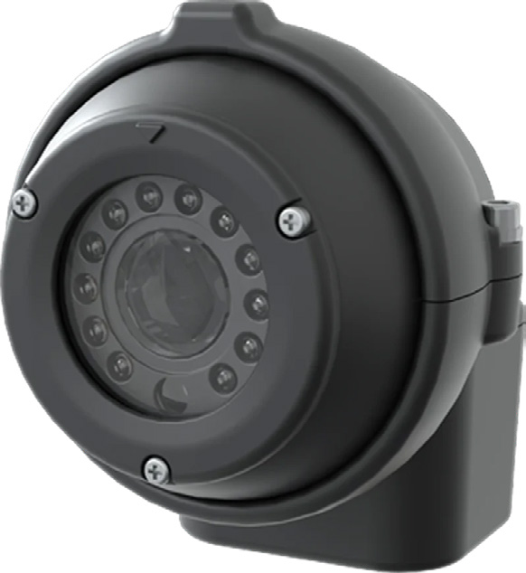 Side Camera, 720p, 120° Wide, IP69K, 12 Smart-IR LEDs (Incl. 5m B Cable)