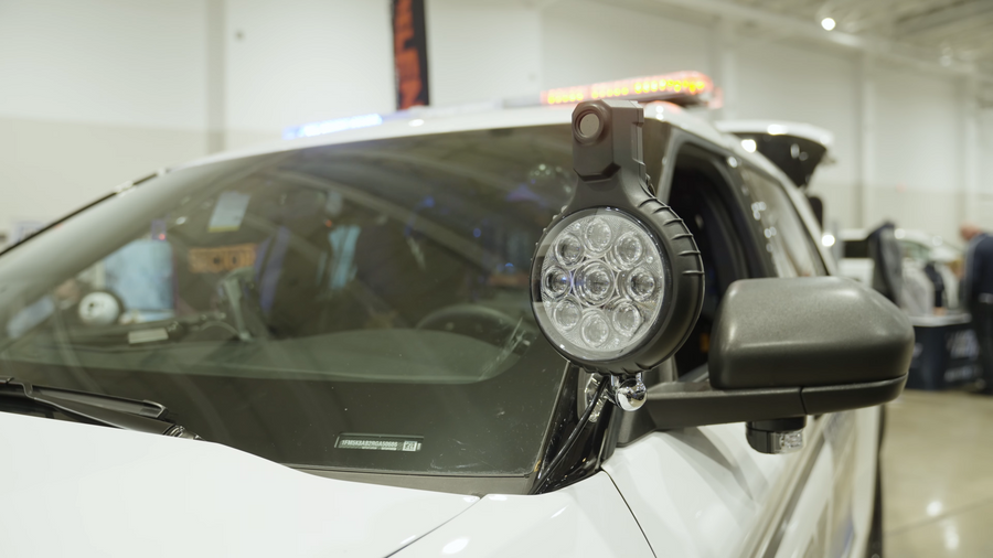 The camera, the display, and the mount