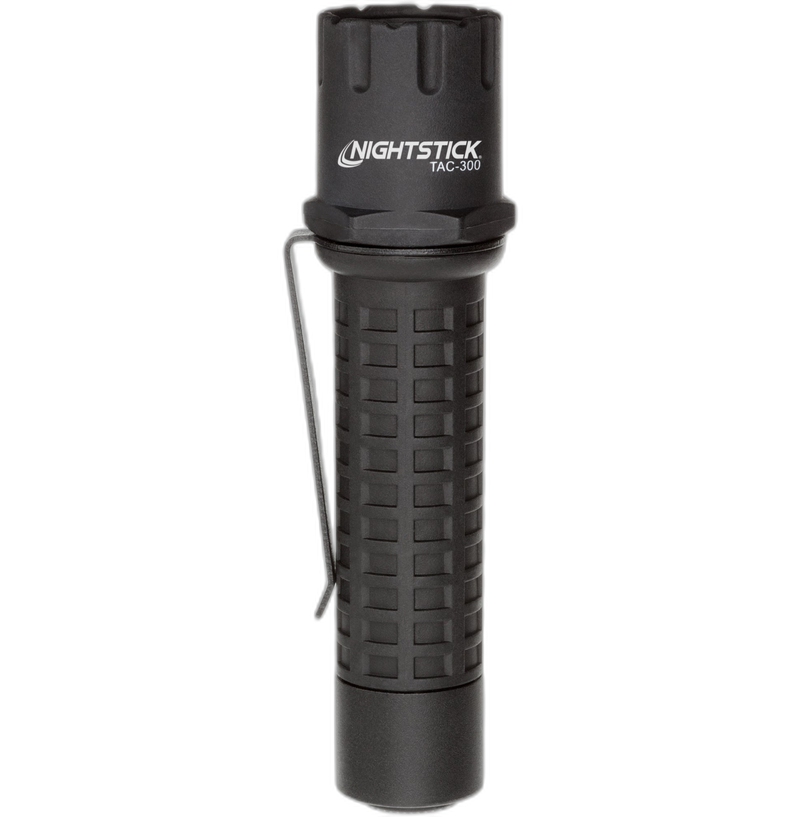 TAC-300B: Polymer Tactical Flashlight - 2 CR123