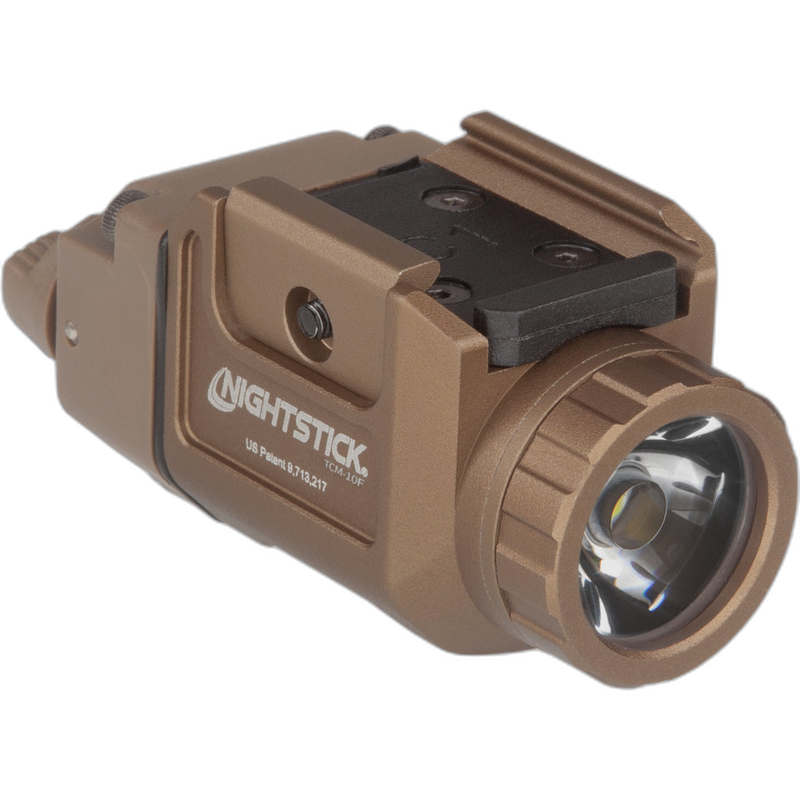 TCM-10F: Compact Weapon-Mounted Light - Flat Dark Earth