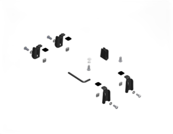 Adaptor Lug Kit to secure Acer Enduro T1, Apple iPad (7th-10th Gen), & Samsung Galaxy Tab S9+, S9FE+