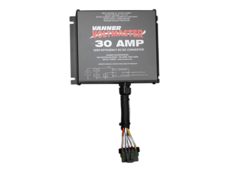 VANN-Guard™ Battery Equalizer 24V to 12V DC Power, 30 Amp with 5 Pin Connector