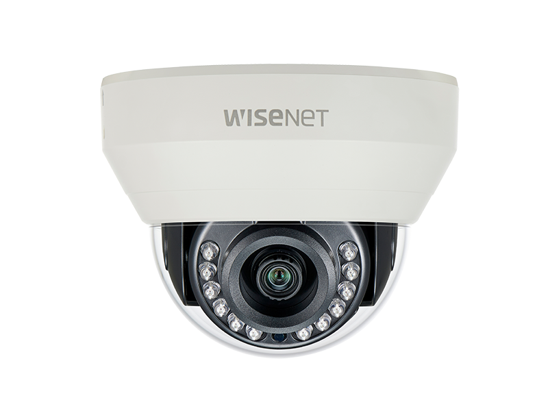 HCD-7010RA - 4MP Wisenet HD+ Indoor Dome Camera