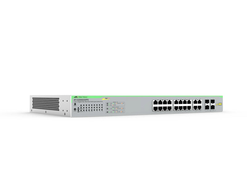 HV-IGS950/20PS-910 - 16 x Gigabit Ethernet PoE+ 370W (L)